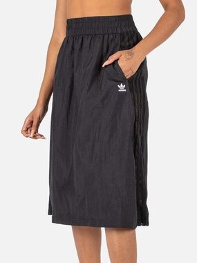 Adidas Lace Midi Skirt Black Women’s Size M